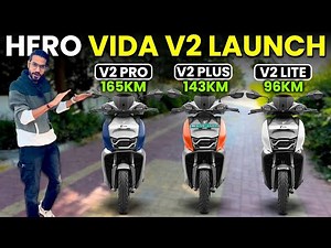 New Hero Vida V2 Launch🔥| सिर्फ 96000 में | Vida V2 Pro | Vida V2 Plus | Vida V2 Lite | Ola Killer