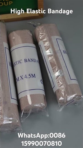 High Quality Medical Skin High Elastic Compression Wrap Bandage.