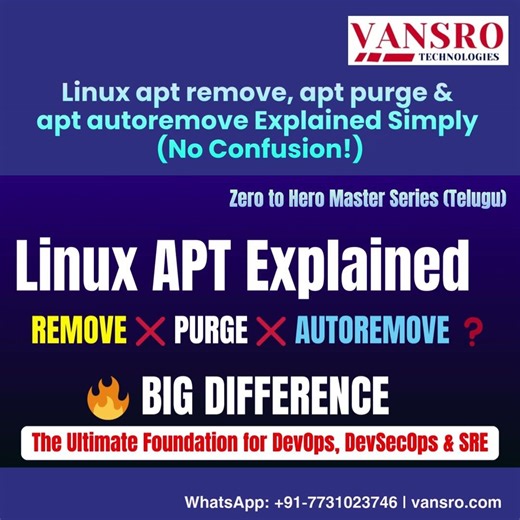 How to Properly Uninstall Packages in Linux Remove vs Purge # #linuxbykk