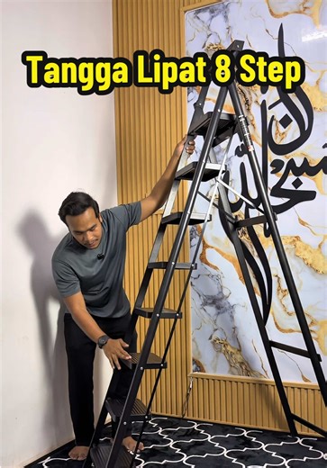 Folding Ladder: 8-Step Multifunctional Design
