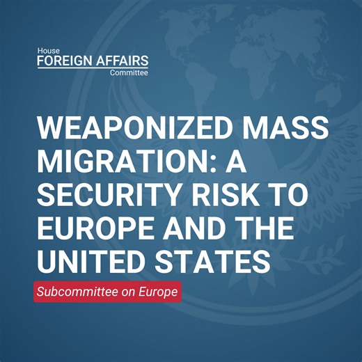Weaponized Mass Migration: A Security Risk to Europe and the United States
