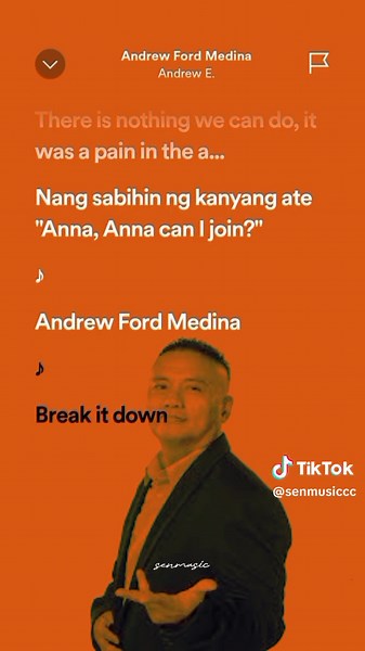 Andrew Ford Medina Song Lyrics - Andrew E. Karaoke