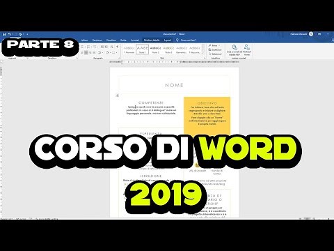 Corso di Word 2019 - Parte 8 - Visualizza e ultime funzioni
