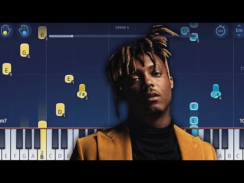 Juice WRLD - All Girls Are The Same - Piano Tutorial