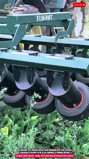 Automatic Weeding Machine – Farming Tools Remove Weeds 5x Faster with 99% Precision