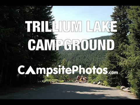 Trillium Lake Campground, Mount Hood National Forest, Oregon Campsite Photos