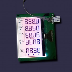 [Hot Item] Customized Small 7 Segment Digital LCD Display Module
