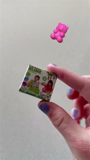 The *CUTEST* DIY Slime Kit Pack Miniature! 🫟✨ #asmr #coolminis