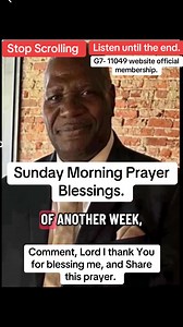 Sunday Morning Prayer Blessings. | Larry Spates