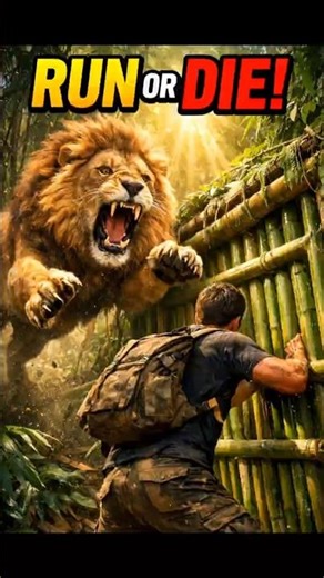 “RUN OR DIE! 🦁 Jungle Mein Sher Ka Attack | Survival Escape Story 😱” #junglesurvival #wildlifeattack