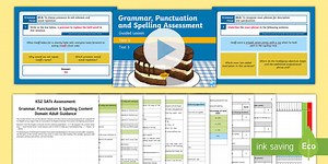 SATs Survival Year 6: Grammar, Punctuation and Spelling Test 3 Bumper Assessment Pack