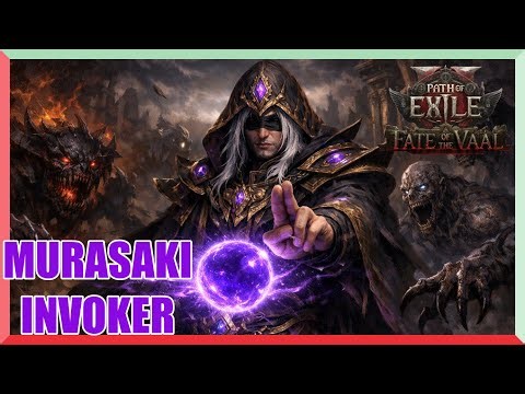 POE2 0.4 "MURASAKI" INVOKER [INVOKER SPELL CASTER] -สุญญตาสีม่วง