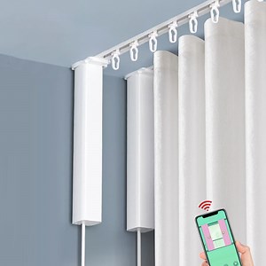[Hot Item] Manufacturer Modern Hidden Motorised Curtain Rail Aluminium Recessed Motorized Curtain Track