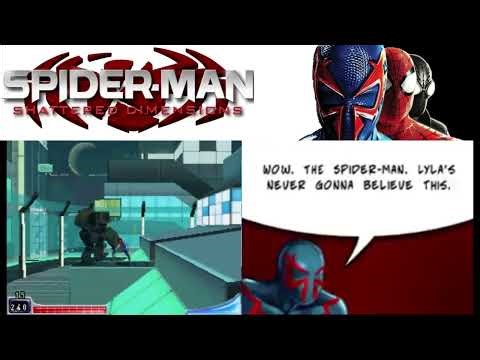Spider-Man Shattered Dimensions (2010) DS All Cutscenes & Bosses