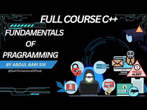 1 Fundamentals||Second Class Of C++ ||Abdul Bari Sir||Udemy Course||Free