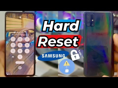 How To Hard Reset Samsung A51/M51
