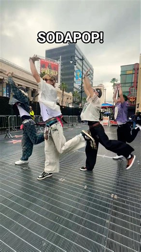 SODAPOP SAJABOYS KPOPDEMONHUNTERS IN LA! 😎