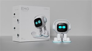 19K views · 310 reactions | FINALLY... IT'S HERE!  EMO WHITE!! #emowhite #emorobot #livingai #emopetrobot | EMO AI Desktop Pet | Facebook