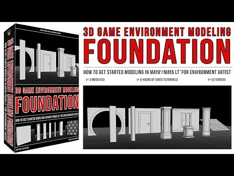 3D Game Environment Modeling/UVing Foundation with Maya LT/Maya - Intro Trailer/What You Will Learn