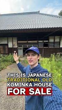 Traditional Japanese Kominka House Tour.