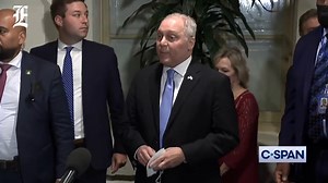 #BREAKING: House Majority Leader Steve Scalise (R-LA) speaks to reporters after announcing he is withdrawing his bid to be House speaker. LATEST: https://trib.al/wFV3el7 #congress #stevescalise #washington #republicans #democrats #speakerofthehouse #politics #usa #viral #explore | Washington Examiner