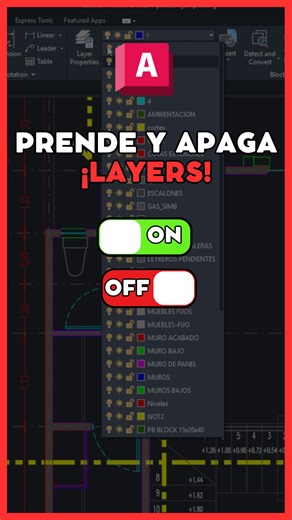 2.4K reactions · 273 shares |  Prende y Apaga Layers en AutoCAD modo PRO. Hoy te enseñaré a prender y apagar capas de una manera que muy pocos conocen . AutoCAD es mucho más fácil usando comandos 﫶 . . . #autocad #autocad2d #autocaddrawing #autocadarchitecture #autocaddesigning #autocadtutorial #autocadplan #autocadtraining | Arqvis | Facebook