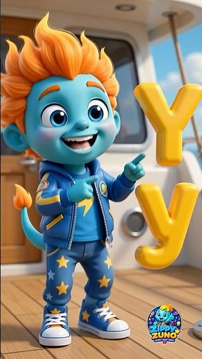 Learn the Letter Y | Y says /y/ | Y is for Yacht | ABC Phonics for Kids #shorts #cocomelon #kids