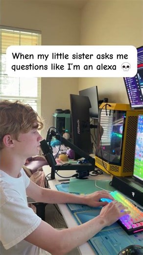 My sister won't stop asking me questions 💀 #siblings #shorts #relatable