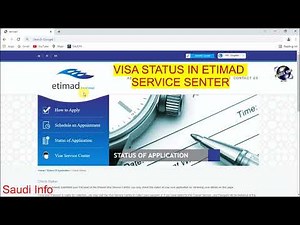 How to check visa status? | How to check visa status in Etimad Service Center?