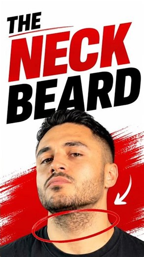 The Neck Beard🧔‍♂️appearance.#NeckBeard #BeardTips #MensGrooming #BeardStyle #BeardAdvice
