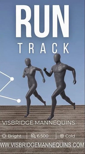 Retail Sports Display Upgrade | VISBRIDGE Fiberglass Mannequins