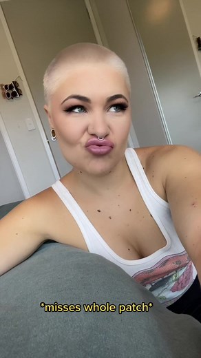 DIY Brilliant Blue Bleach Powder Hair Transformation