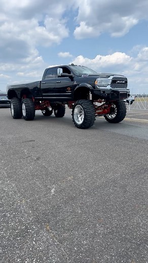 Papi’s Garage out here crab walking this massive 6x6 dodge! Would you drive it? #liftedtrucks #6x6truck #PapisGarage | Ricky & The Boss