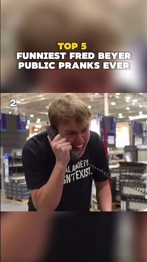 Top 5 FUNNIEST Fred Beyer Public Pranks of All Time!