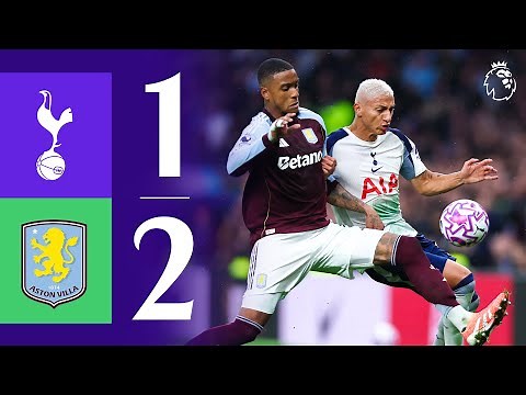 Tottenham Hotspur 1-2 Aston Villa | Premier League Highlights