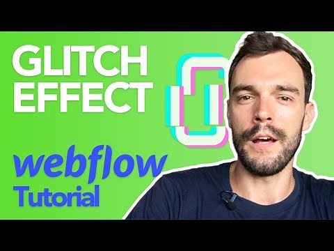 Building a GLITCH EFFECT in Webflow | NoCode Tribe