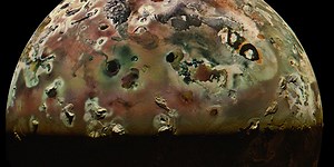 NASA spacecraft captures stunning photos of volcanoes on Jupiter's moon Io