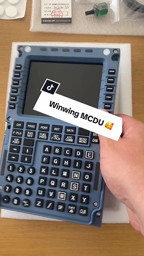 Le MCDU Winwing : Expérience de vol immersive