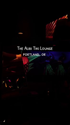 Discover Cute Spots in Portland: The Alibi Tiki Lounge