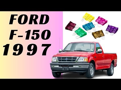 1997 Ford F150 Fuse Box Diagram And Relays - All 3 Locations