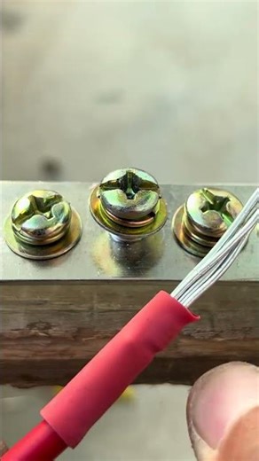 Perfect Wire Wrapping Method For Strong Electrical Connections #wire #shorts