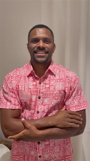 🏉🇫🇯 From the rugby field to the climate negotiations, Fiji stands together. Fijian 15s rugby star Jiuta Wainiqolo, who plays professional rugby in France, has sent his best wishes to Fiji’s climate negotiators as they enter the second week of SB64 negotiations in Bonn, Germany. The Ministry of Environment and Climate Change warmly acknowledges Jiuta’s support. His message reminds us that representing Fiji internationally comes in many forms, whether through sport, diplomacy, or standing up fo