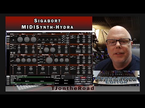 Sigabort MIDISynth-Hydra ASM Hydrasynth Editor