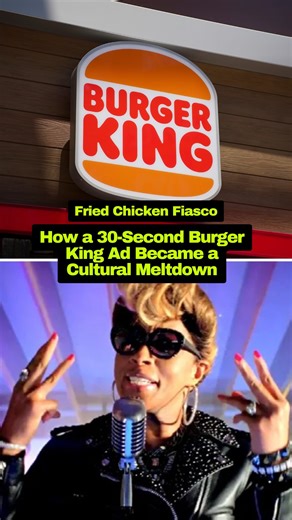 Now I know y’all remember the crispy chicken commercial that had the whole country clowning. Back in 2012, Burger King tapped Mary J. Blige for a rebrand and somehow ended up with the Queen of Hip-Hop Soul singing about chicken wraps on a table. It went ALL the way left—so left that Aunt Viv and Omarosa were on national TV debating it. This is the story of Mary J. Blige’s fried chicken fiasco. 🍗 #MaryJBlige #2000sPopCulture #CrispyChicken | DeAndré Upshaw