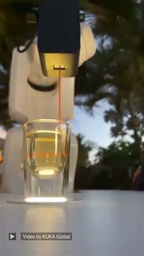 This system uses a KUKA robot to create intricate, 3D designs in cocktails. The robot "injects" microliter drops of edible liquid into a cocktail, instead of building up objects layer by layer, as with a normal 3D printer. Video Credit: KUKA #engineering #technology #3dprinting #additivemanufacturing -------------------------------- Stay ahead of the curve! Follow us now on our WhatsApp (https://wevlv.co/wevolver-whatsapp) and Telegram (https://wevlv.co/3sJlFn5) channels and stay updated about t