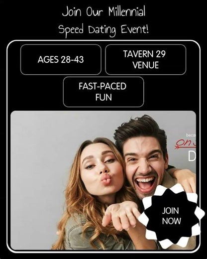 Join Our Millennial Speed Dating Event!