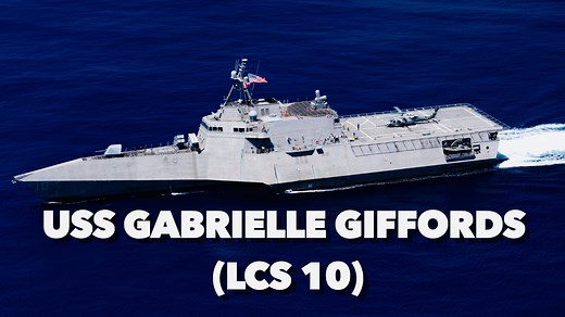 USS Gabrielle Giffords (LCS-10) is an Independence-class littoral combat ship of the United States Navy. | War History Online