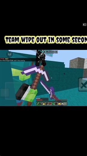 Team wipe out in few seconds ‪@MinecraftProgamer2‬
