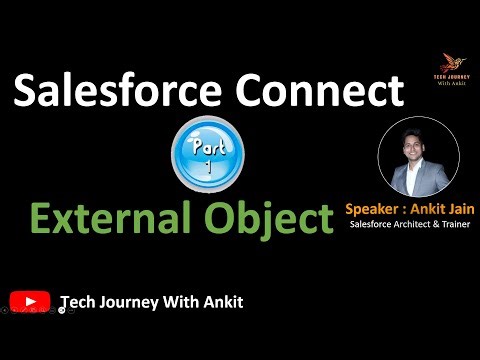 Part 1 - Salesforce Connect | External Object | External Object Relationship #integration