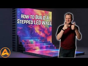 How to Build a Stepped LED Wall and Map It!